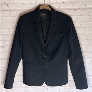 Banana Republic Classic Black Blazer Jacket Womans Size‎ 6